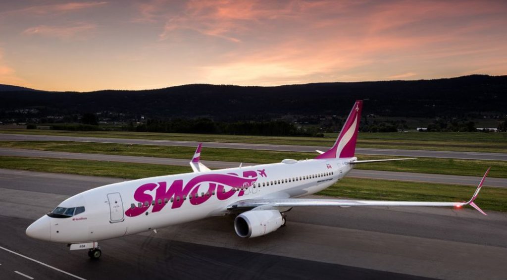 Swoop, La Nuova Low Cost Di WestJet, Ottiene Il Coa E Decolla Il 20 Giugno