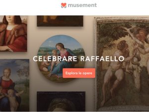 Musement: ecco il museo virtuale Raffaello500