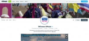 Turismo della Thailandia: canale Vimeo per conoscere il Paese