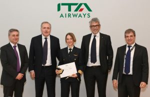 Ita Airways, Corsi Comando: è una donna la prima Comandante di ruolo