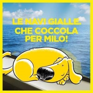 Parte la nuova campagna pubblicitaria in giallo di Corsica Sardinia Ferries