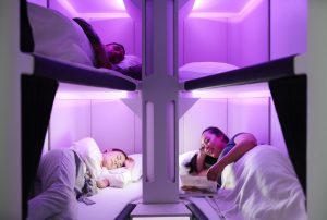 Air New Zealand: ecco le nuove cabine dei Dreamliner con lo Skynest per l’economy