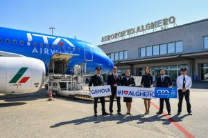 Alghero: decolla domani, 30 luglio, il nuovo volo per Genova di Ita Airways