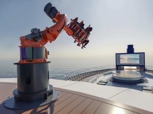 Su Msc Seascape arrivano le esperienze adrenaliniche personalizzate con Robotron