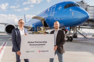 Ita Airways avanza sul trasporto merci: partnership globale con cargo.one