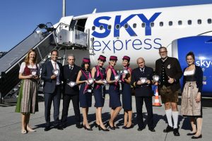 Sky express collega Atene a Monaco di Baviera con cinque voli a settimana