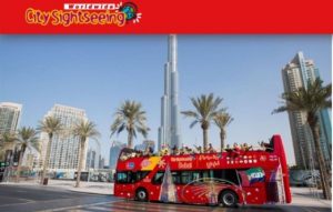 Emirates: pass gratuito di 24 ore per scoprire Dubai con i bus City Sightseeing