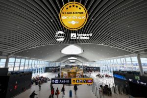 L’aeroporto di Roma Fiumicino conquista le 5 stelle Skytrax