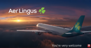 Aer Lingus punta a nuovi mercati e lancia la strategia di comunicazione ‘You’re Very Welcome’