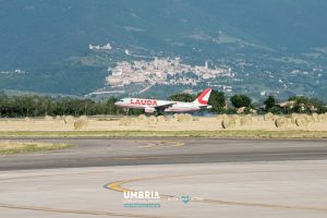 Umbria: nuovo record per l’aeroporto con oltre 14.000 passeggeri nella settimana di Pasqua