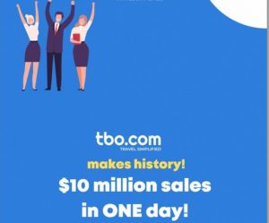 Tbo Holidays da record: 10 milioni di dollari di vendite in un giorno