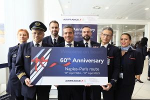 Air France: nozze di diamante a Napoli per i 60 anni del volo su Parigi