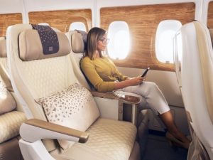 Emirates: wifi gratuito a bordo per tutti i passeggeri iscritti a Emirates Skywards