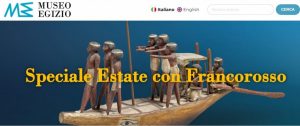 Speciale Estate Francorosso: da domani, ogni sabato sera, accesso gratis al museo Egizio