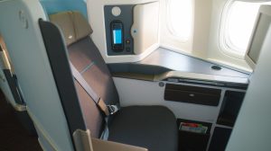 Klm: ecco le nuove poltrone di World Business Class per la flotta di B777