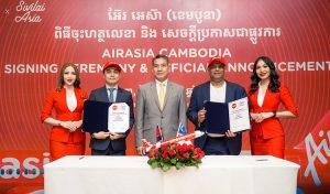 Air Asia Cambodia scalda i motori in vista del decollo del prossimo novembre