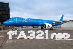 Ita Airways: in flotta il primo Airbus A321neo, configurato con tre classi di servizio