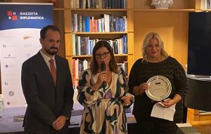 A Vanesa Di Martino Creide il premio Gazzetta Diplomatica – G. Jannuzzi