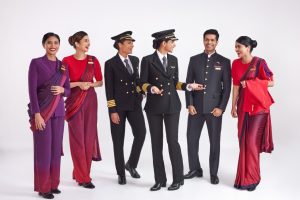 Air India: ecco le nuove divise, che accompagneranno il debutto del primo A350