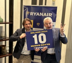 Ryanair: dieci nuove rotte da Milano (Bergamo e Malpensa). Obiettivo 20 milioni di passeggeri