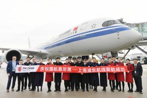 Air China è tornata a collegare Monaco con Shanghai dopo uno stop di 4 anni