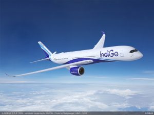 IndiGo punta a crescere sul lungo raggio con un ordine fermo per 30 A350-900