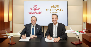 Etihad Airways e Royal Air Maroc rafforzano la parternship con un nuovo MoU