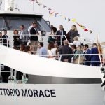 Liberty Lines: cerimonia di battesimo a Taranto per la nuova unità ibrida Vittorio Morace