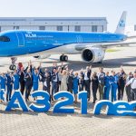 Klm: debutta in flotta il primo A321neo che dà il via alla sostituzione dei B737