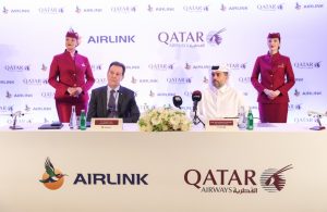 Qatar Airways avanza sull’Africa con l’acquisizione del 25% di Airlink