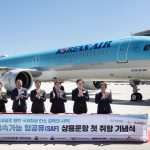 Korean Air: primo volo commerciale con l'utilizzo di Saf prodotto in Corea