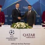 Qatar Airways a tutto calcio: sponsor ufficiale della Champions League fino al 2030