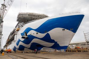 Varata negli stabilimenti Fincantieri di Monfalcone la Star Princess