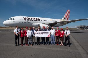 Volotea: taglio del nastro per la nuova base operativa francese di Rodez