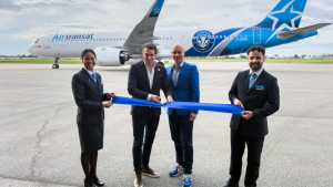 Air Transat: una livrea speciale dedicata al Cf Montreal sull’A321Lr