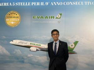 Eva Air consolida il posizionamento sulla Milano-Taiwan e punta a crescere