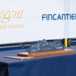 Fincantieri: taglio della lamiera a Marghera per la nuova Seven Seas Prestige