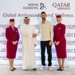 Qatar Airways: Djokovic sale a bordo in qualità di global brand ambassador e wellness advisor