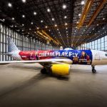 Vueling dedica una livrea speciale dell'A320 alla squadra femminile del Barça