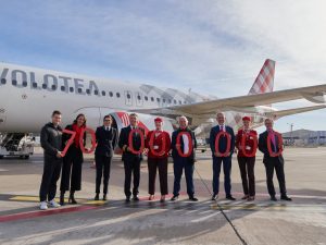 Volotea celebra a Marsiglia i primi 70 milioni di passeggeri trasportati