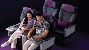 Thai Airways: sugli Airbus A320 debutta la business class Royal Silk