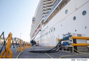 Msc World Europa inaugura a La Valletta il primo shore power del Mediterraneo