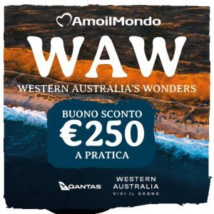 Prevede anche buoni sconto da 250 euro la promozione Amo il Mondo sul Western Australia