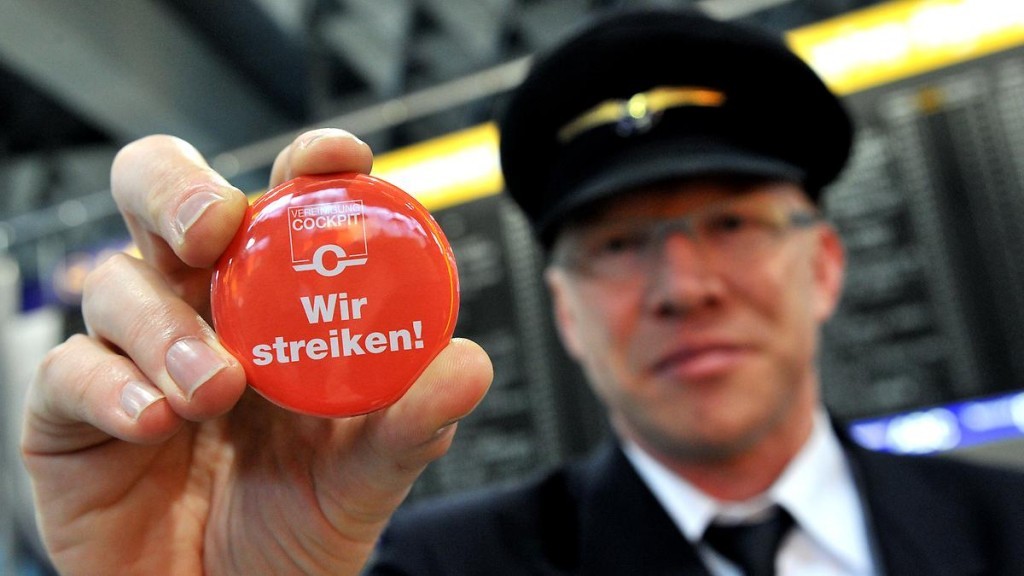 Lufthansa: sciopero per il personale di volo, il 12 e 13 marzo