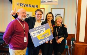 Ryanair al Galilei di Pisa con tre nuove destinazioni per l’inverno