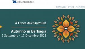 Grimaldi Lines rinnova la partnership con Autunno in Barbagia: sconti fino al 15 dicembre