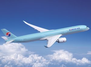 Korean Air: accordo da 13,7 mld di dollari con Airbus per l’acquisto di 33 A350