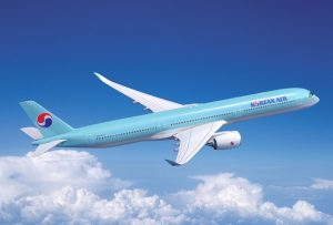 Korean Air ha firmato l’accordo con Airbus per l’acquisto di 33 nuovi A350