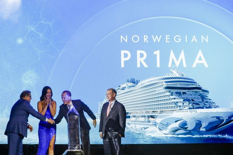 Battezzata la Norwegian Prima: per Ncl inizia una nuova era