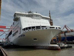 Si chiamerà Orion il secondo dei quattro traghetti Gnv in costruzioni a Guangzhou